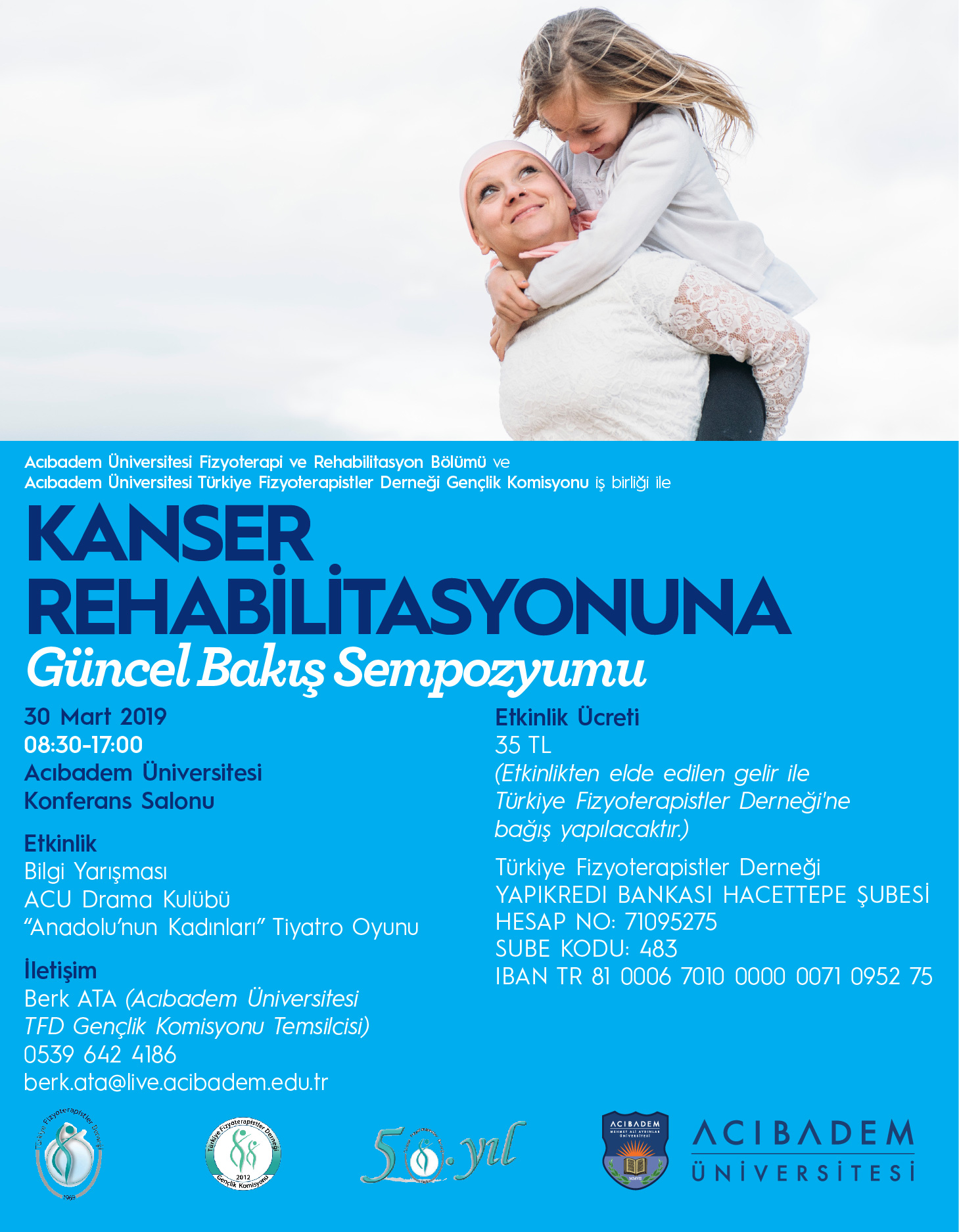 Kanser Rehabilitasyonuna Güncel Bakış Sempozyumu