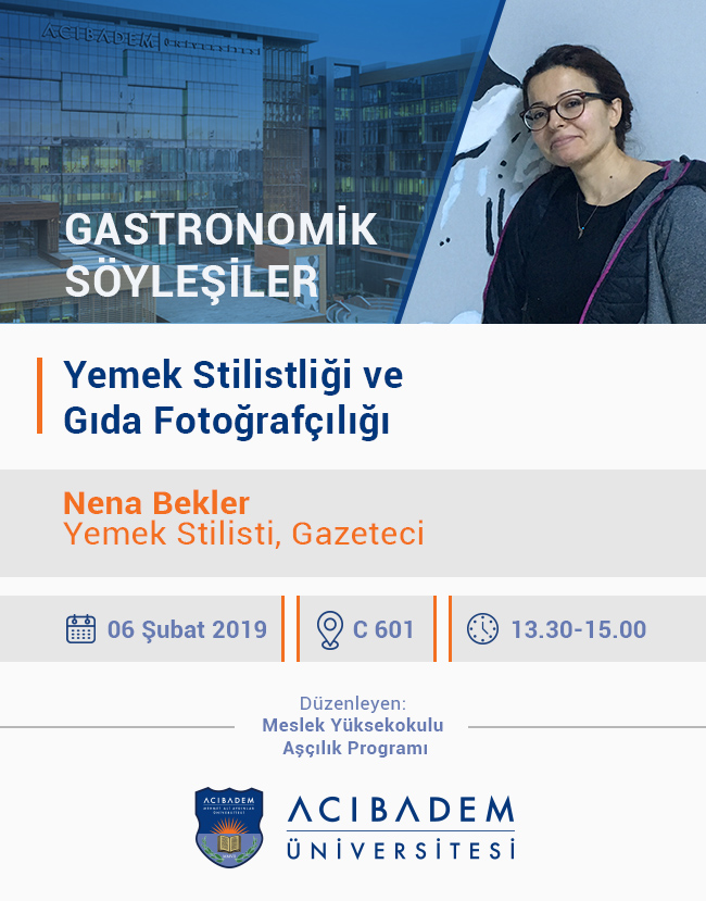 Gastronomik Söyleşiler: Yemek Stilistliği ve Gıda Fotoğrafçılığı