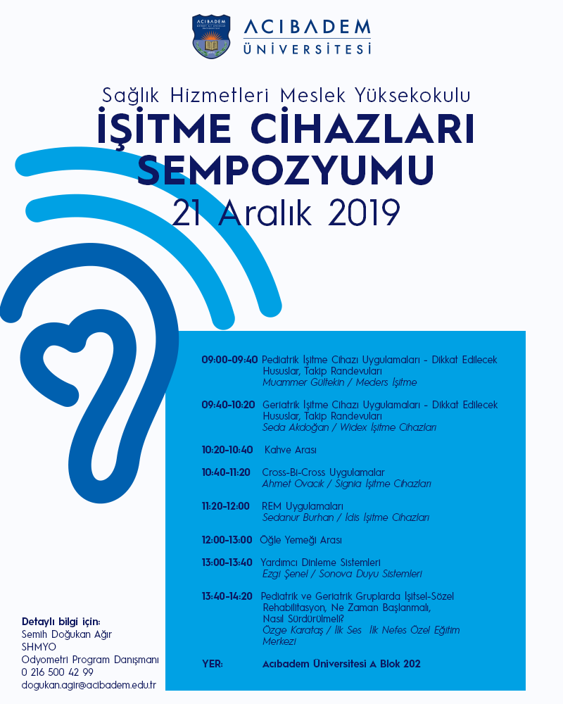 İşitme Cihazları Sempozyumu