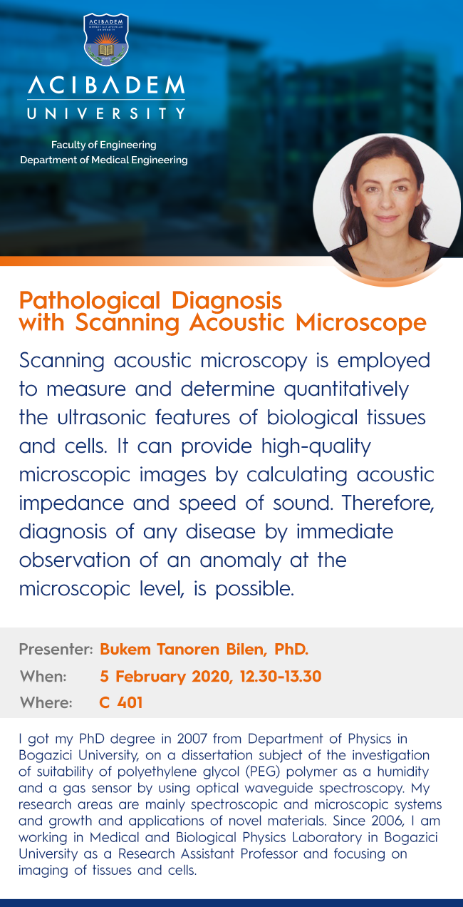 Pathological Diagnosis With Scanning Acoustic Microscope