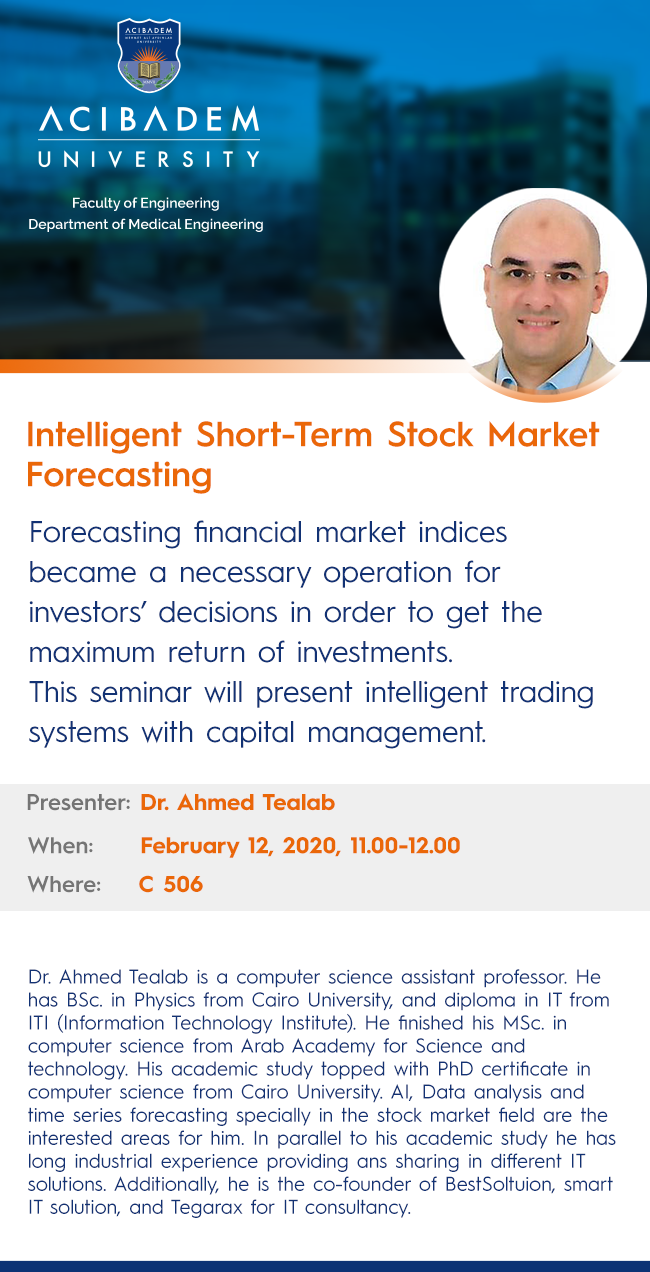 Intelligent Short-Term Stock Market Forecasting