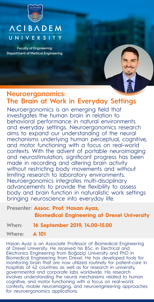 Neuroergonomics: The Brain at Work in Everyday Settings