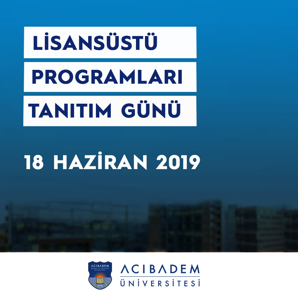 Lisansüstü Programları Tanıtım Günü