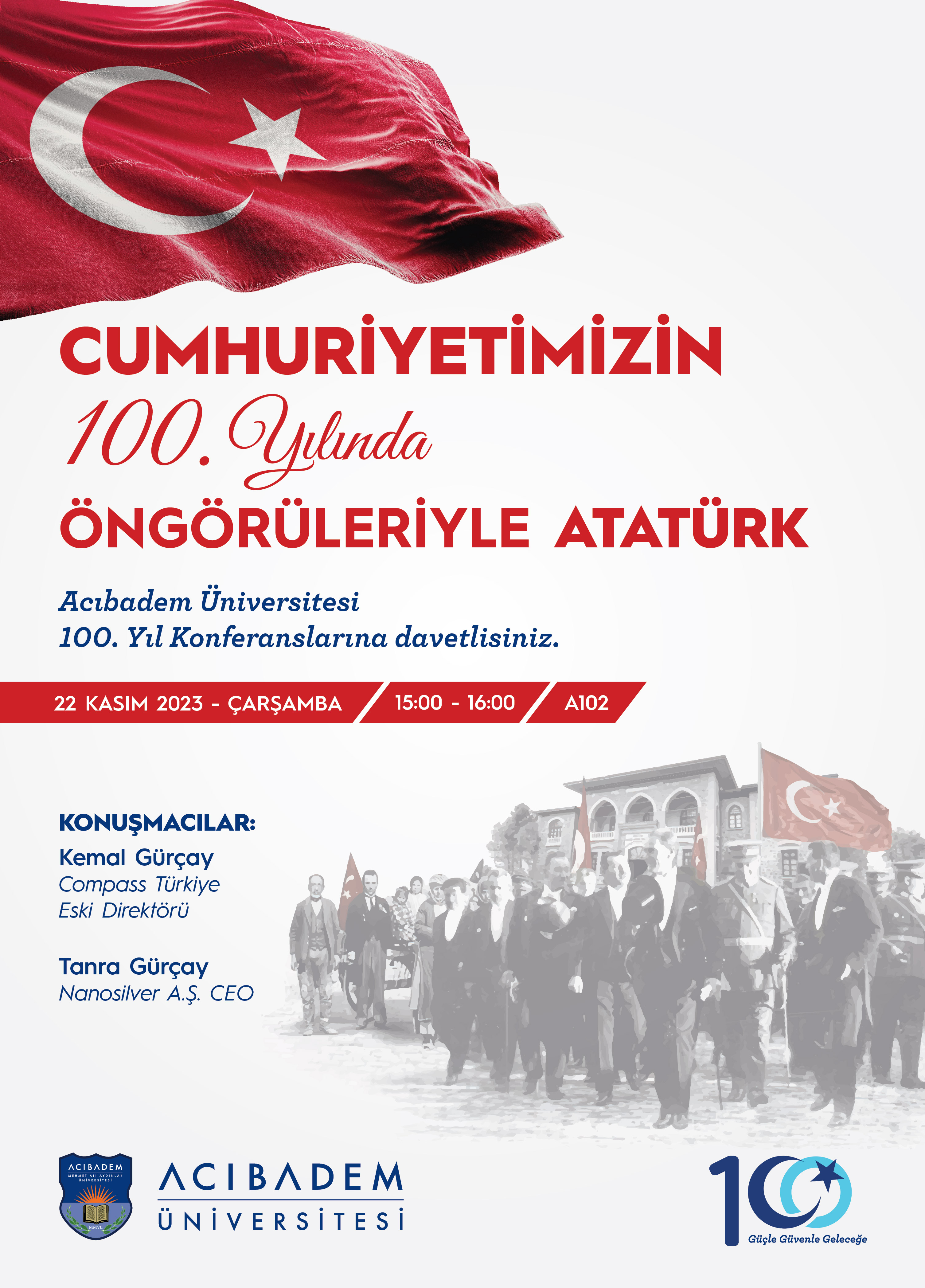 100. yıl Konferans Atatürk
