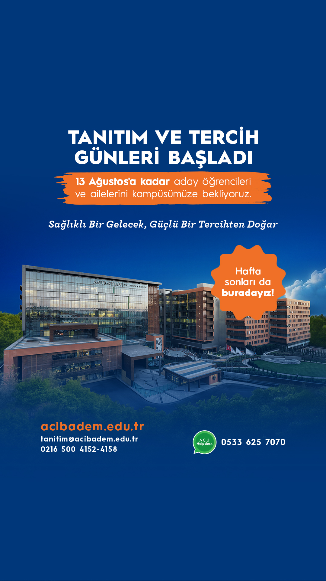 Tercih Tanıtım Günleri Başladı