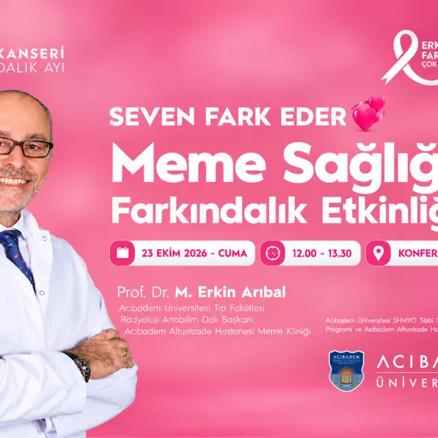 Acıbadem Üniversitesi Meme Sağlığı Farkındalık Etkinliği