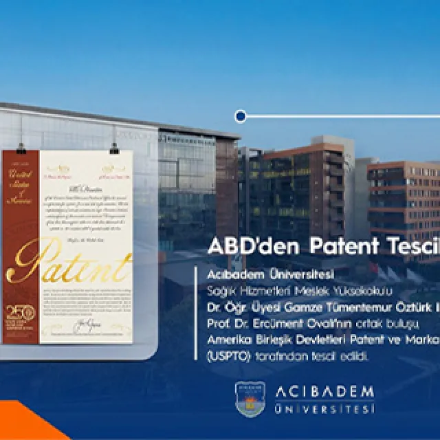 Üniversitemiz Akademisyenlerinin Ortak Buluşu ABD Patent ve Marka Ofisi Tarafından Tescil Edildi 