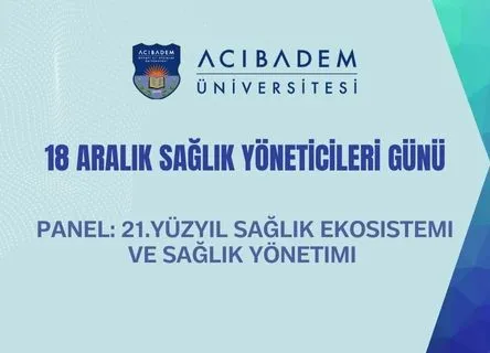 18 Aralık Sağlık Yöneticileri Günü Etkinliği