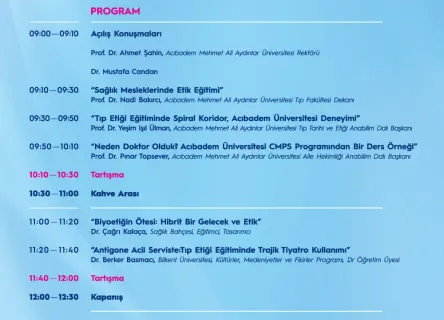 Sağlık Eğitimi ve Etik - Dr. Şinasi Can Tıbbi Etik Günleri 4