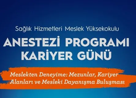 Anestezi Programı Kariyer Günü 