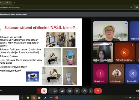 Fizyoterapi ve Rehabilitasyon Bölümü MS ile Daha Rahat Nefes Etkinliği Gerçekleştirdi