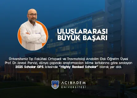 GPS listesinde “Highly Ranked Scholar” olarak yer aldı.