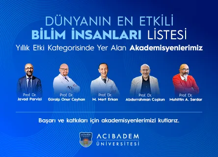 Akademisyenlerimiz Dünyanın En Etkili Bilim İnsanları Listesinde