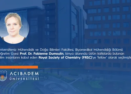 Prof. Dr. Fabienne Dumoulin, FRSC’ye ‘Fellow’ Olarak Seçildi
