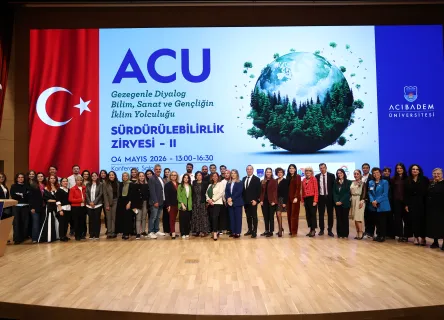 Acıbadem Üniversitesi’nde Sürdürülebilirlik Zirvesi II: Bilim, Sanat ve Gençlik İklim İçin Buluştu
