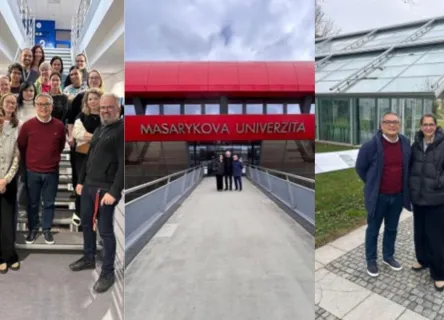 Masaryk University'’e Prof. Pavel Krejci'’in laboratuvarını ziyaret