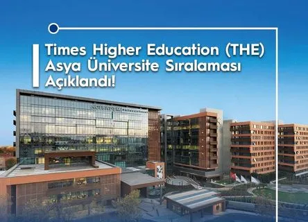 Times Higher Education (THE) Asya Üniversite Sıralaması Açıklandı