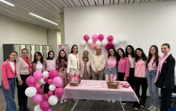 Acıbadem Üniversitesi’nde "Pembe Ekim" Etkinliğiyle Meme Kanserine Dikkat Çekildi