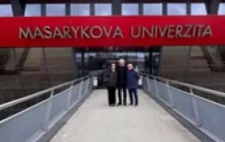 Masaryk University'e Prof. Pavel Krejci'in laboratuvarını ziyaret 