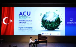 Acıbadem Üniversitesi’nde Sürdürülebilirlik Zirvesi II: Bilim, Sanat ve Gençlik İklim İçin Buluştu