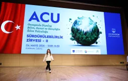 Acıbadem Üniversitesi’nde Sürdürülebilirlik Zirvesi II: Bilim, Sanat ve Gençlik İklim İçin Buluştu