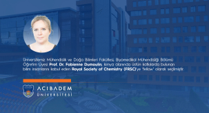 Prof. Dr. Fabienne Dumoulin, FRSC’ye ‘Fellow’ Olarak Seçildi