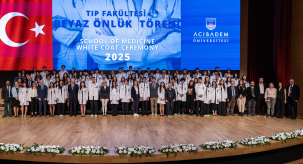 Acıbadem University School of Medicine Holds Its 17th White Coat Ceremony