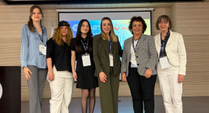 Üniversitemiz Uluslararası Katılımlı Yükseköğrenimde Göç Düşü Öğrenci Kongresi’nde Temsil Edildi
